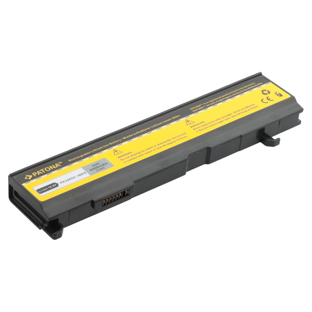 Akku Toshiba L100 Dynabook AX55A TW750LS Equium 173 Satellite 122 Pro 134 4400 mAh original arli patona ersatzakku laptop notebook PA3451U 1BAS 1BRS PA3457U PA3457U PA3465U PABAS067 PABAS069