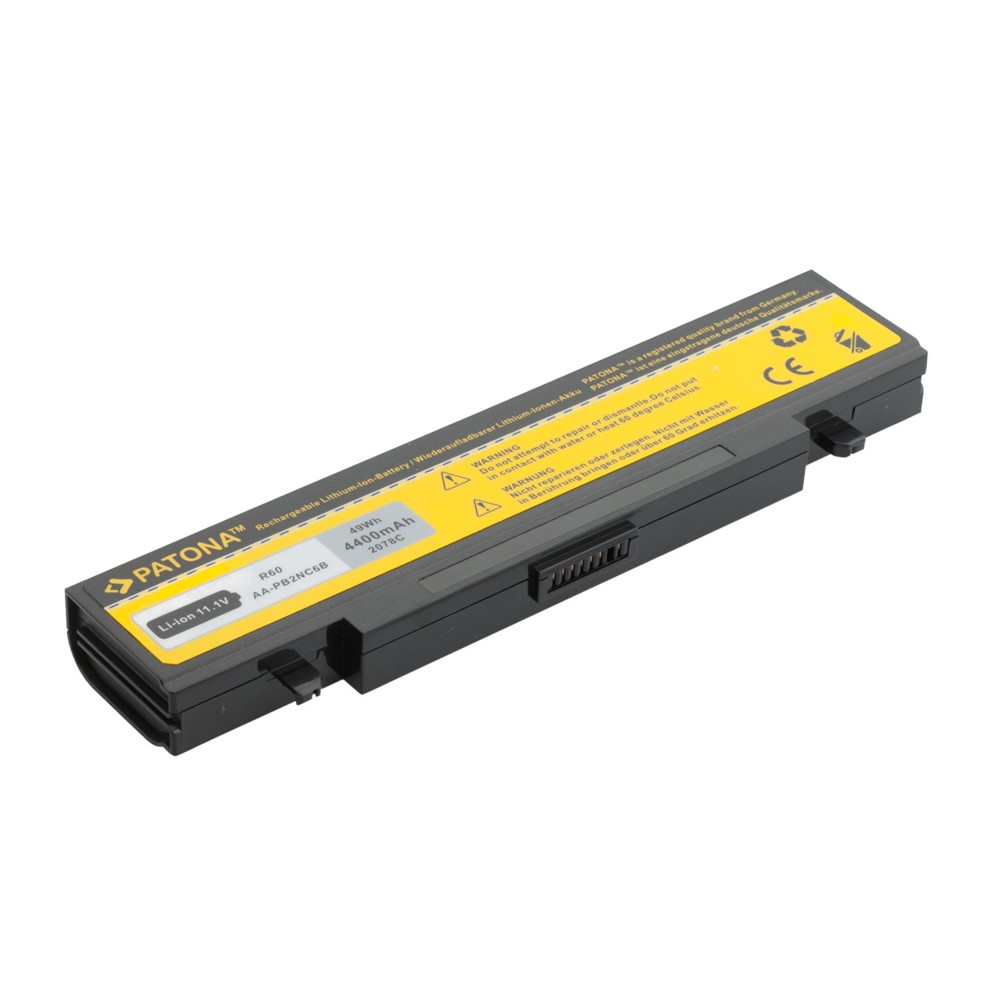 Akku Samsung M60 NP P50 Pro P210 P460 P560 Q70 Q210 Q310 R39 R40 X60 X65 4400 mAh original arli patona ersatzakku laptop notebook R41 R45 R60 R65 R70 R410 R505 R509 R510 R560 R610 R700 R710 X60 X65 X360 X460