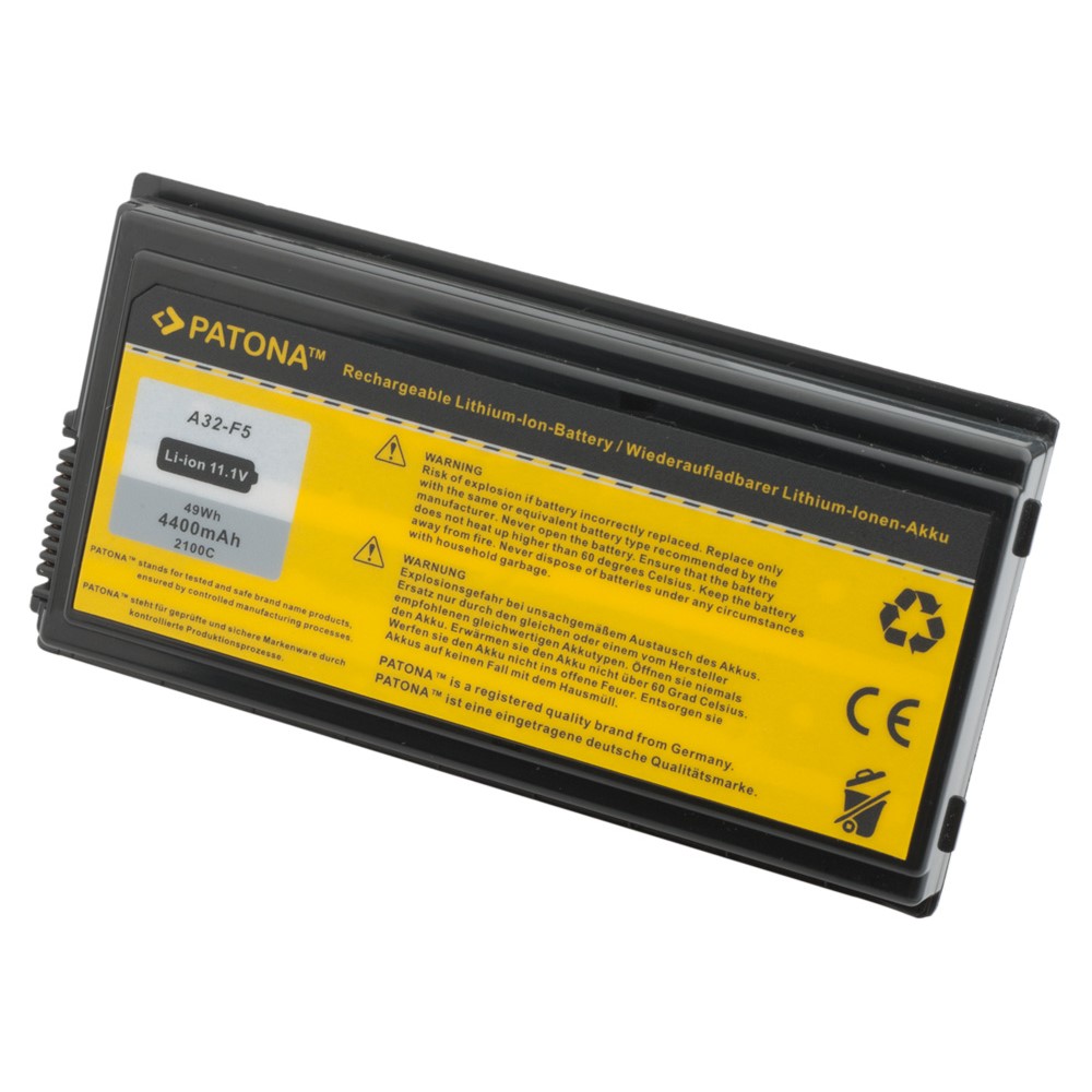 Akku Asus A32-F5 X50 F5 F5C F5GL F5M F5N F5R F5RI F5SL F5Sr A32 4400 mAh original arli patona ersatzakku laptop notebook 70-NLF1B2000Y 70-NLF1B2000Z 90-NLF1B2000 90-NLF1B2000Z 90-NLF1B2000Y