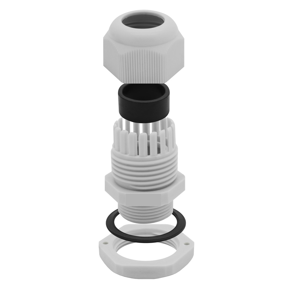 grau3 arli m25 x 1,5 mm kabelverschraubung kabel verschraubung abzweigdose gehäuse kunststoffkasten wasserdicht industrie installationschrank verteilerschrank kunststoff hauptschalter schalter cable gland metrisch ip67 dicht leergehäuse