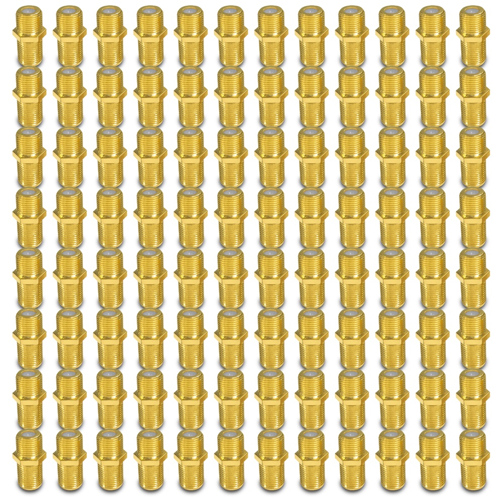 mehrere-Verb-gold 200x ARLI F-Verbinder vergoldet adapter sar tv iec Hama Technisat Kathrein kompressionsstecker zange HD 4K wasserdicht satelliten kabel digitaltauglich konfektionierte TV-Kabel Anlage F Stecker Buchse Kupplung Abisoliermesser abisolierer Messer Antenne Ln