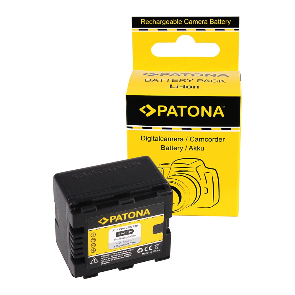 1104P3sWqe5t7Wy90g Akku für Panasonic VBN130 VBN130E VW-VBN130 SD800 SD900 TM900 X920M HS900 SD909