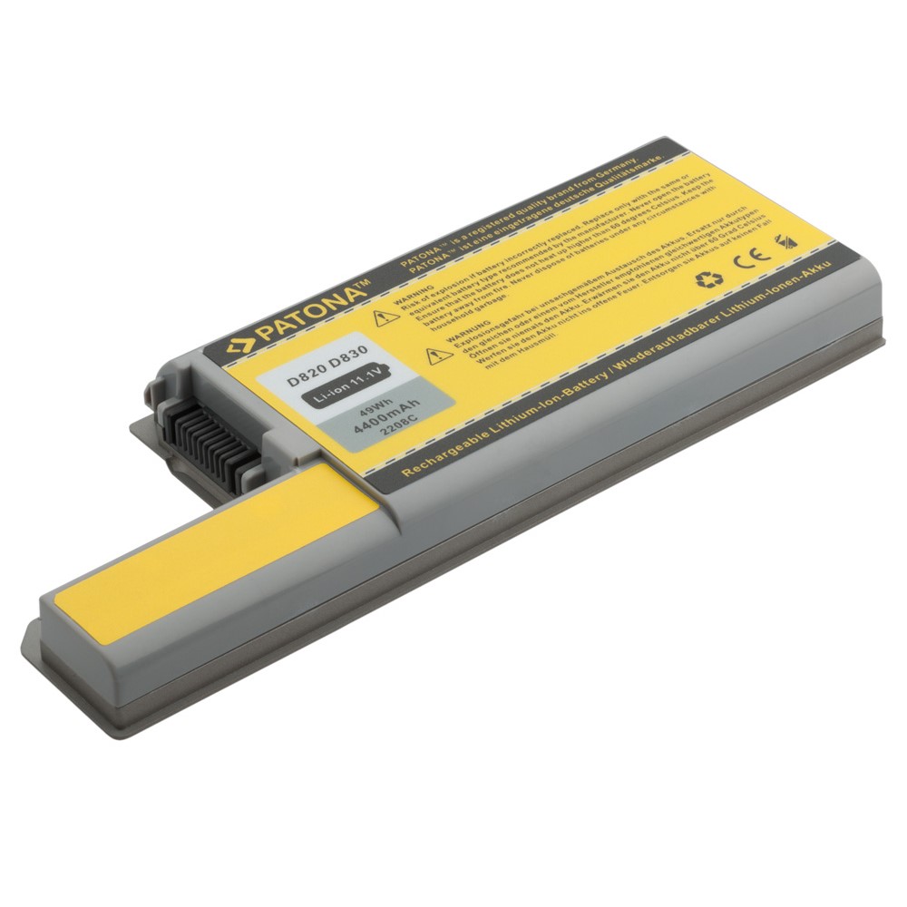 akku-dell-d820-2208-2 Akku Dell Latitude D531 D531N D820 D830 Precision M4300 M65 4400 mAh CF623 CF704 CF711 original arli patona ersatzakku laptop notebook Batterie CF623 CF704 CF711 DF192 DF249 XD739 YD623 YD626 3120393 3120394