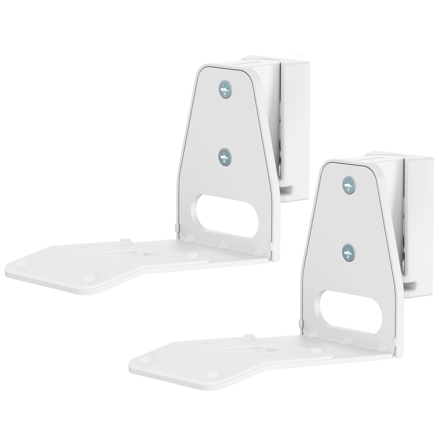 14953-Era300-W-01 2x Wandhalter für SONOS Lautsprecher Era 300 Boxen Halter Wandhalterungen Halterung weiss