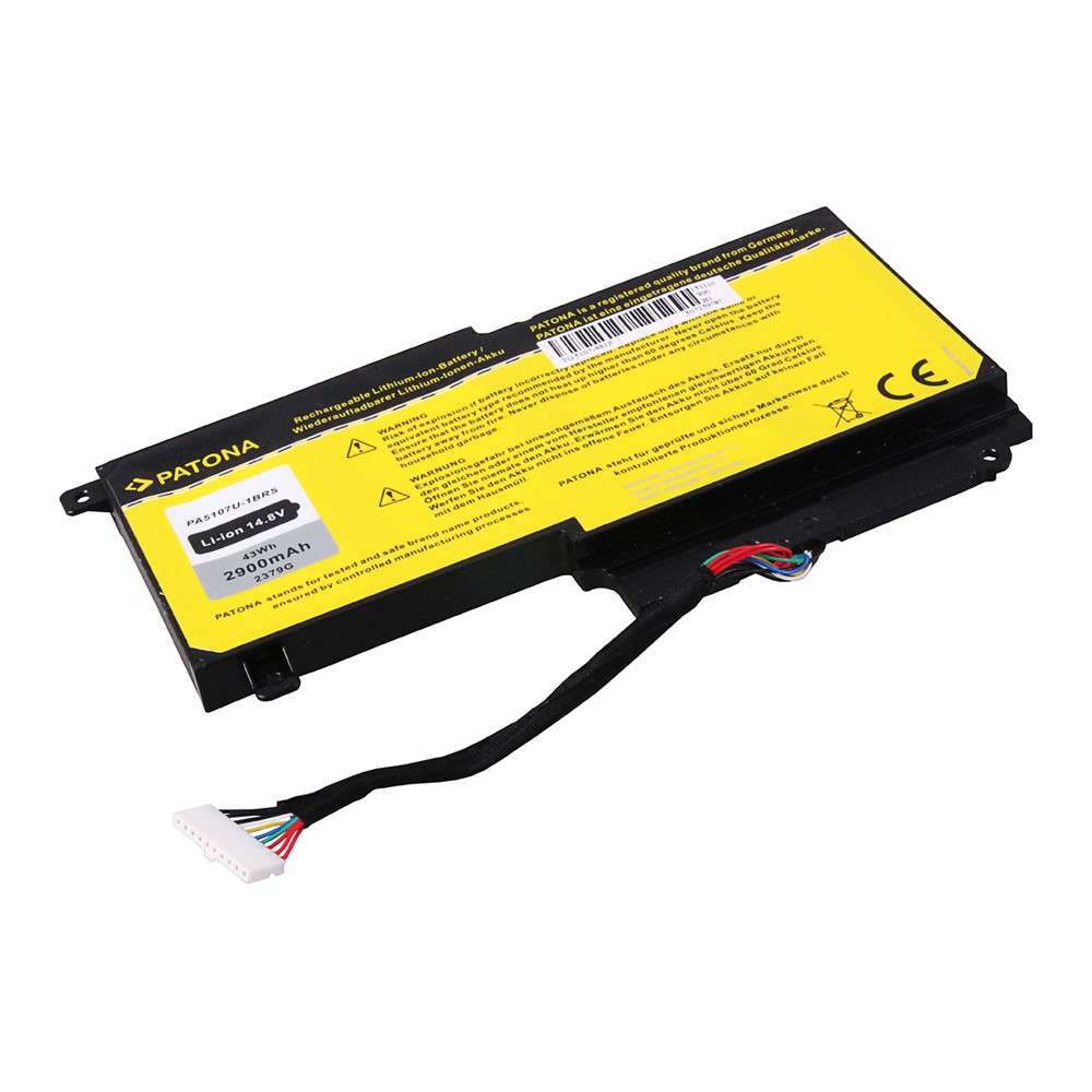 Akku Toshiba 5107 Satellite L40D L45 L55 PA5107U-1BRS 4ICP939651 2900 mAh original arli patona ersatzakku laptop notebook passend kompatibel L55-A5226 L55-A5234 L55-A5278 L55-A5284 L55-A5284NR L55-A5299 L55Dt-A5253 L55Dt-A5254 L55Dt-A5293