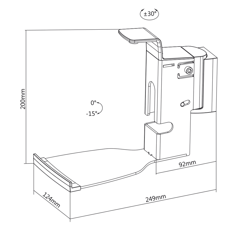 arli mywall lautsprcher sonos play5 gen.2 wandhalterung boxenhalterung lautsprecherhalter boxen box wand halter halterung 2 x set pack Träger neigbar schwenkbar drehbar speaker einstellbar wandhalter weiss weiß wandmontage