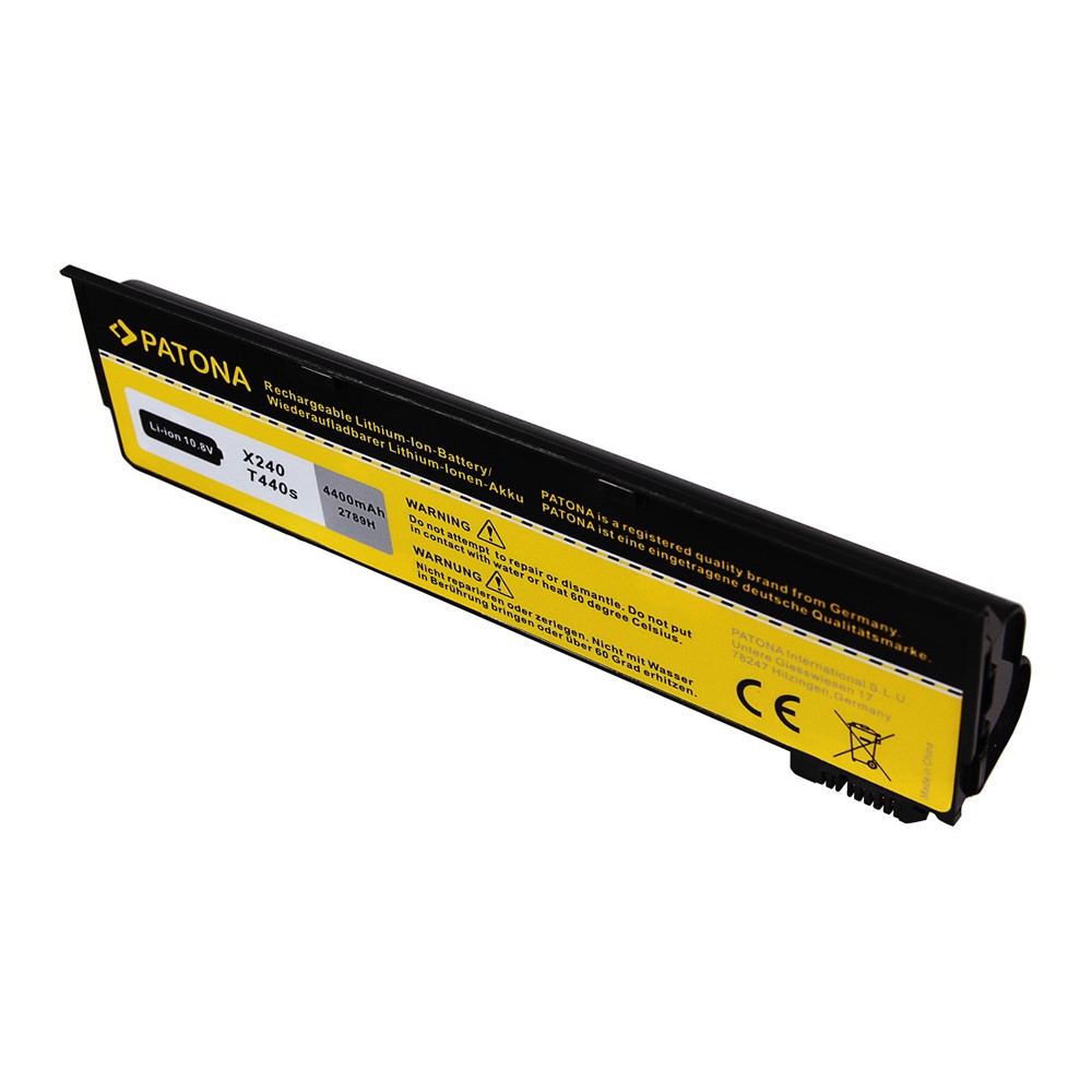 Akku  Lenovo ThinkPad K2450 T440 T440S X240 45N1125 45N1134 45N1128 4400 mAh original arli patona ersatzakku laptop notebook 121500146 121500147 121500148 0C52861 3ICP7/38/65 45N1124 45N1126 45N1127 45N1130 45N1131 45N1132, 45N1160 45N1735 45N1736 45N1777