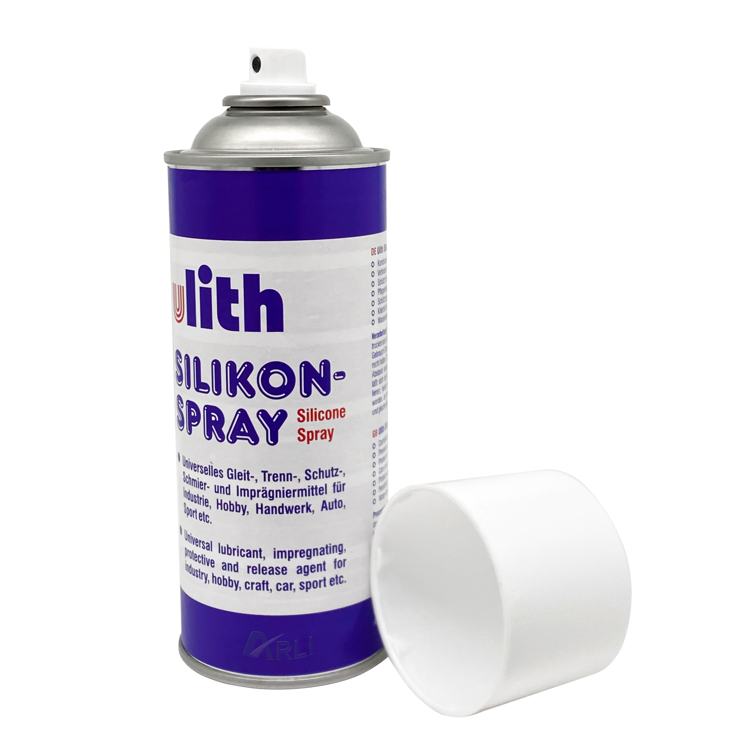 arli_Silikon_Spray Ulith Silikon Spray 400ml Universelles Gleitmittel Trennmittel Schmiermittel Schutzmittel