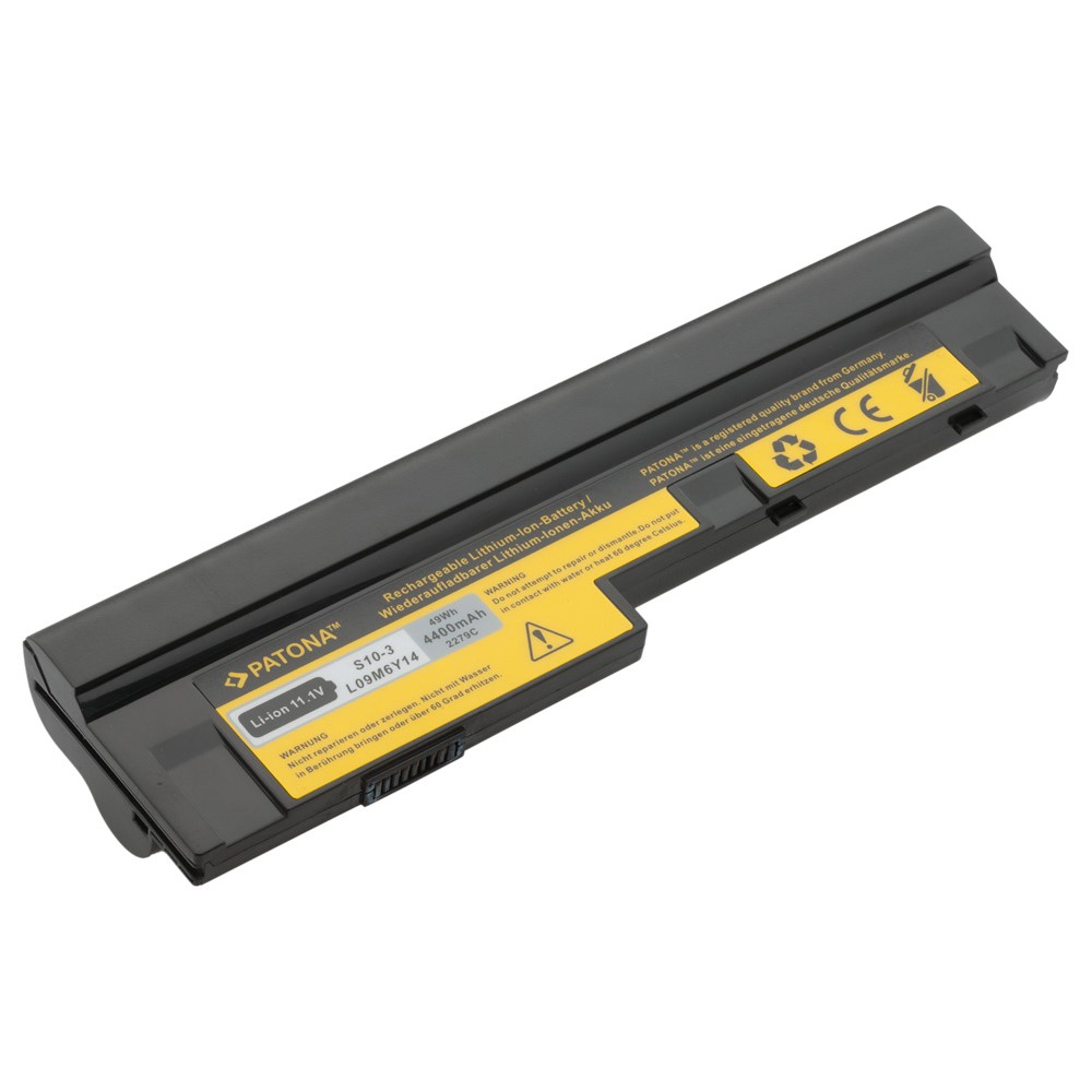 Akku Lenovo IdeaPad S10-3 S10-3s S100 S205 U160 U165 4400 mAh L09S6Y14 original arli patona ersatzakku laptop notebook 3ICR19/65-2 3ICR19/66 L09C6Y14 L09M3Z14 L09M6Y14 L09M6Z14 L09S3Z14 L09S6Y14 121000920