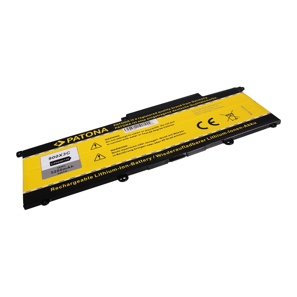 2457-2 Akku Samsung 900X3C 900X3E NP-900X3B 900X3D AA-PBXN4AR AA-PLXN4AR 5200 mAh original arli patona ersatzakku laptop notebook NP NP 900X3C NP 900X3E NP-900X3B NP-900X3C NP-900X3D NP-900X3ENP470R5E NP510R5E