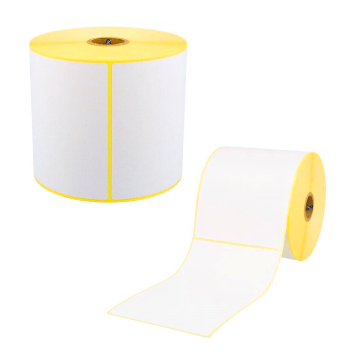 Thermodirekt-Etiketten_ERT-E100X150Z1-P500 ARLI Thermo Etiketten 100 x 150 mm / 500 Stück pro Rolle, Kern 25,4 mm für DHL DPD GLS UPS