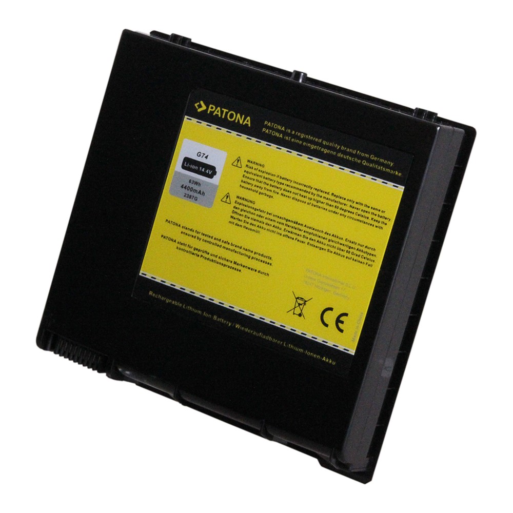 2387-1 Akku Asus A42-G74 ICR18650-26F LC42SD128 74 G74 G74J G74JH G74JH-A1 4400 mAh original arli patona ersatzakku laptop notebook batterie battery akkus  G74J G74JH G74JH-A1 G74S G74SW G74SW-A1 G74SW-A2 G74SX G74SX-XT1