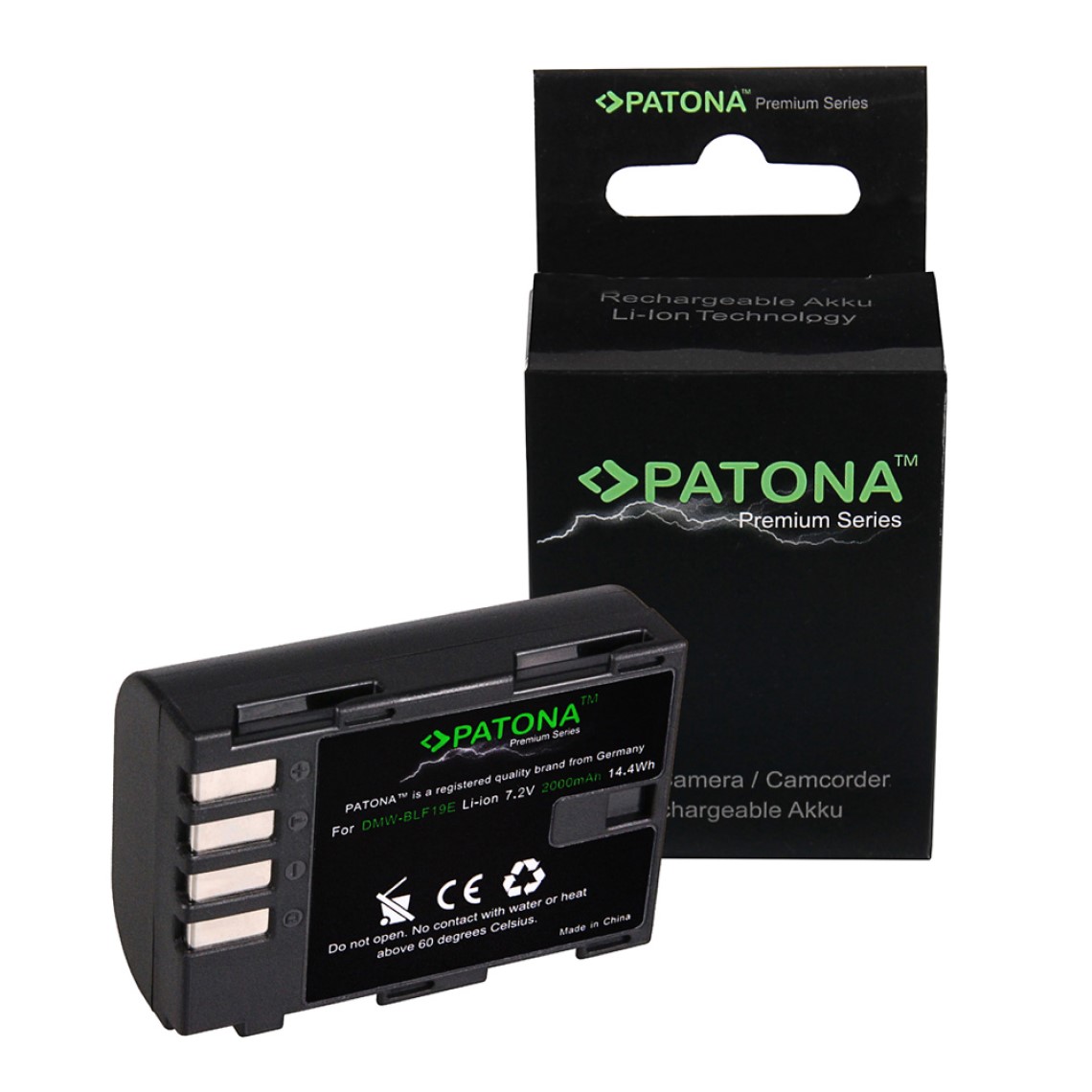 patona-panasonic-lumix-DMC-GH3-1225 patona premium akku panasonic lumix DMC-GH3 GH3A GH4 DMW-BLF19 2000mAh DMW-BLF19 original BLF19E DMW-BLF19 BLF19E BLF19 akkus 100% kompatibel originalen DMW-BLF19E hitzeschutz üverladeschutz li-lon