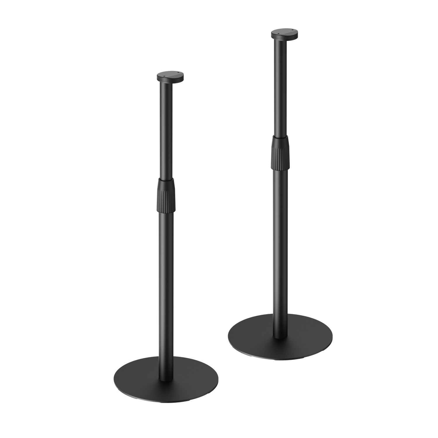 ARLI 2x Lautsprecher Ständer für Sonos Era 100 & 300 höhenverstellbar Standfuss schwarz