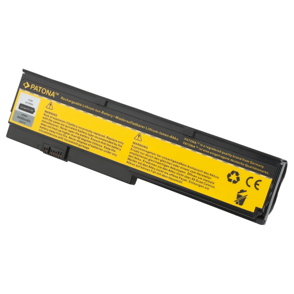 Akku Lenovo Thinkpad IBM X200 X200s X 200 s X201 42T4534 4400 mAh Laptop original arli patona ersatzakku laptop notebook 42T4535 42T4536 42T4538 42T4540 42T4542 42T4543 42T4560 42T4646 42T4650 43R9253 43R9254 43R9255 43R9256 AMS 42T4537 42T4541 FRU 42T453