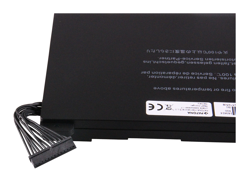 2453-4 arli patona apple A1309 MacBook 17 Serie A1297 2009 Version Early 2011 MC226 Precision Aluminum Unibody batterie Battery ersatz kompatibel original 6615037 6615535 661-5037 6615037A 661-5037-A 661-5535 MC226