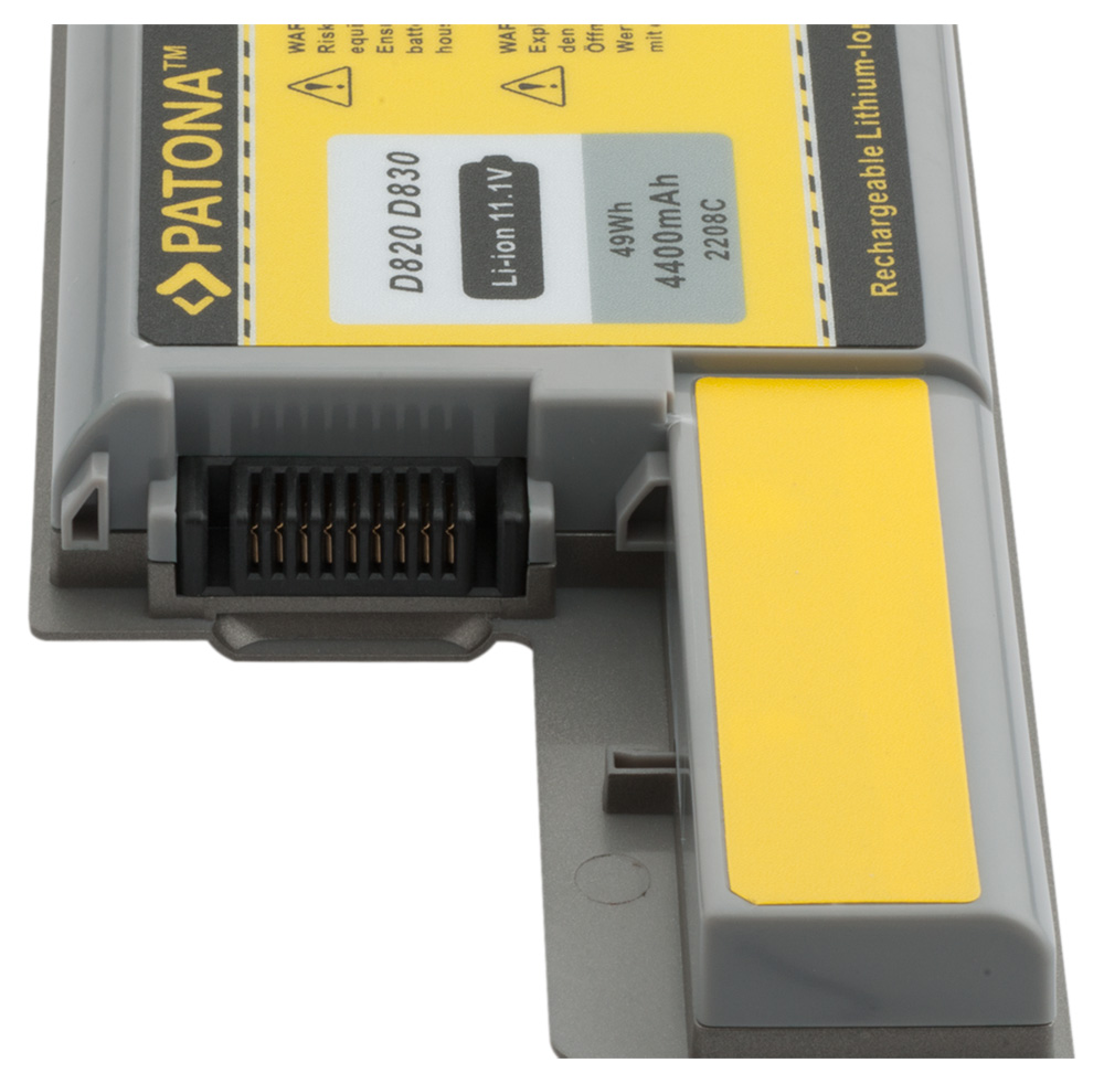 akku-dell-d820-2208-4 Akku Dell Latitude D531 D531N D820 D830 Precision M4300 M65 4400 mAh CF623 CF704 CF711 original arli patona ersatzakku laptop notebook Batterie CF623 CF704 CF711 DF192 DF249 XD739 YD623 YD626 3120393 3120394
