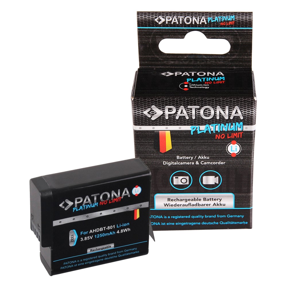 GoPro-Hero5-6-7-8-akku 2x 2 x akku GoPro Hero 8 AHDBT-801 Hero 7 AHDBT-701 Hero 6 Hero 5 AHDBT-501 1250mAh Platinum Go Pro 025416 421850 GOP004 IEC 62133 IS 16046 R-41047830 601-10197-00 AABAT-001 ASST1 CHDHX-501 ladegerät charger usb set