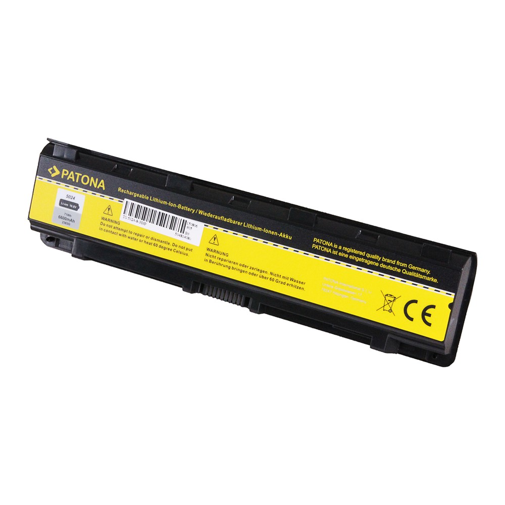 Akku Toshiba 5024 C Satellite C50 C70 C800 C805 C840 C845 C850 6600 mAh original arli patona ersatzakku laptop notebook PA5023U1BRS PA5024U1BRS PA5025U1BRS PA5026U1BRS PA5027U1BRS PABAS259 PABAS260 PABAS261 PABAS262 PABAS263