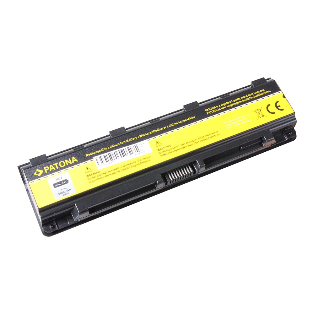 Akku Toshiba 5024 C Satellite C50 C70 C800 C805 C840 C845 C850 6600 mAh original arli patona ersatzakku laptop notebook PA5023U1BRS PA5024U1BRS PA5025U1BRS PA5026U1BRS PA5027U1BRS PABAS259 PABAS260 PABAS261 PABAS262 PABAS263