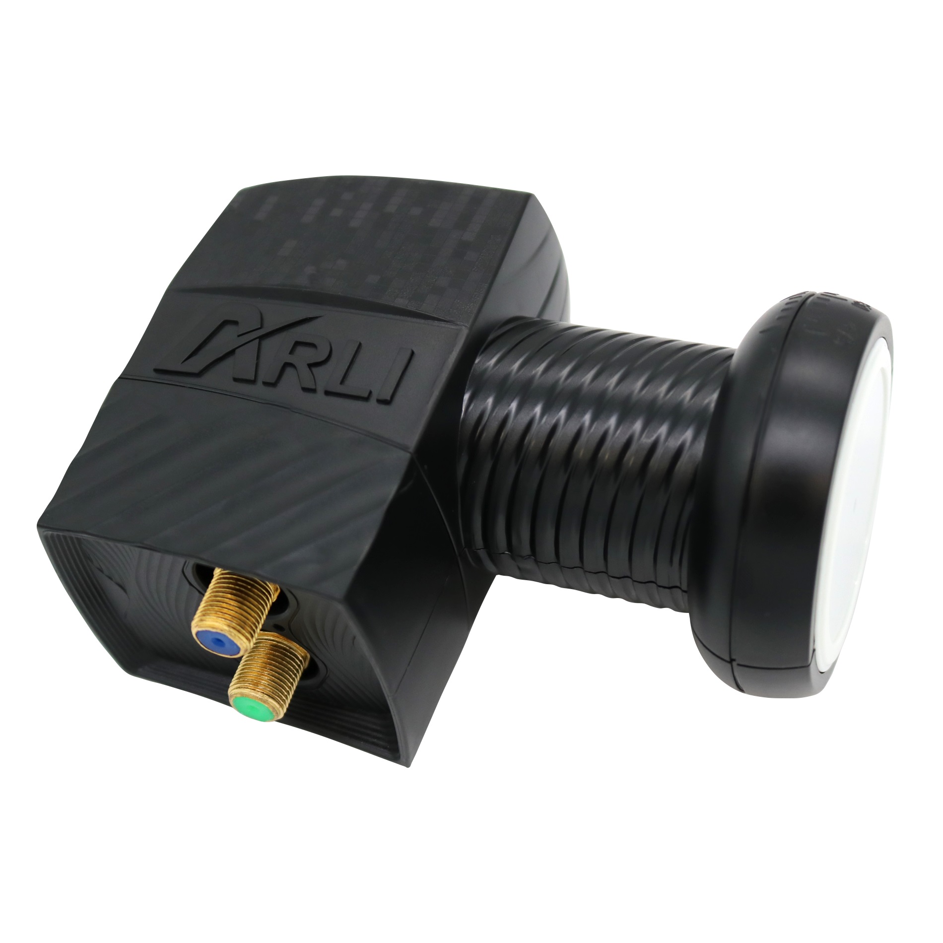 Twin-LNB-1 ARLI Universal Twin LNB 0.1 dB Single lnb Twin Quad Quattro lmb digitaler kopf für satellitenschüssel receiver diseqc satellitenschüssel sat antenne gold Feed Feedhalter KU-Band ku Band Astra Hotbird Türksat Camping Anschluss Kabel 135dB Sat-Antenne Lnb L