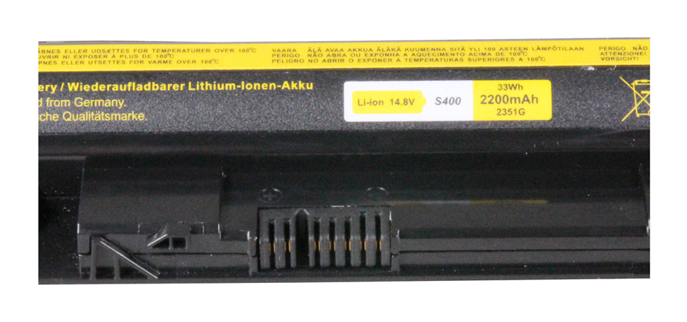 2351-4 Akku Lenovo IBM IdeaPad S300 S310 S400 Touch S405 S410 S415 4ICR17/65 L12S4Z01 original arli patona ersatzakku laptop notebook S300a S300-a S300bni S300-bni S400ith S400-ith S400u S405asi S405-asi 2200 mAh 2200mAh