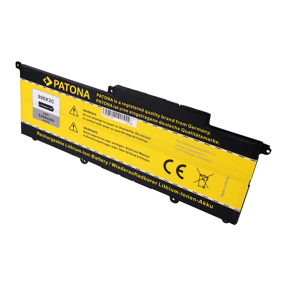 2457-1 Akku Samsung 900X3C 900X3E NP-900X3B 900X3D AA-PBXN4AR AA-PLXN4AR 5200 mAh original arli patona ersatzakku laptop notebook NP NP 900X3C NP 900X3E NP-900X3B NP-900X3C NP-900X3D NP-900X3ENP470R5E NP510R5E
