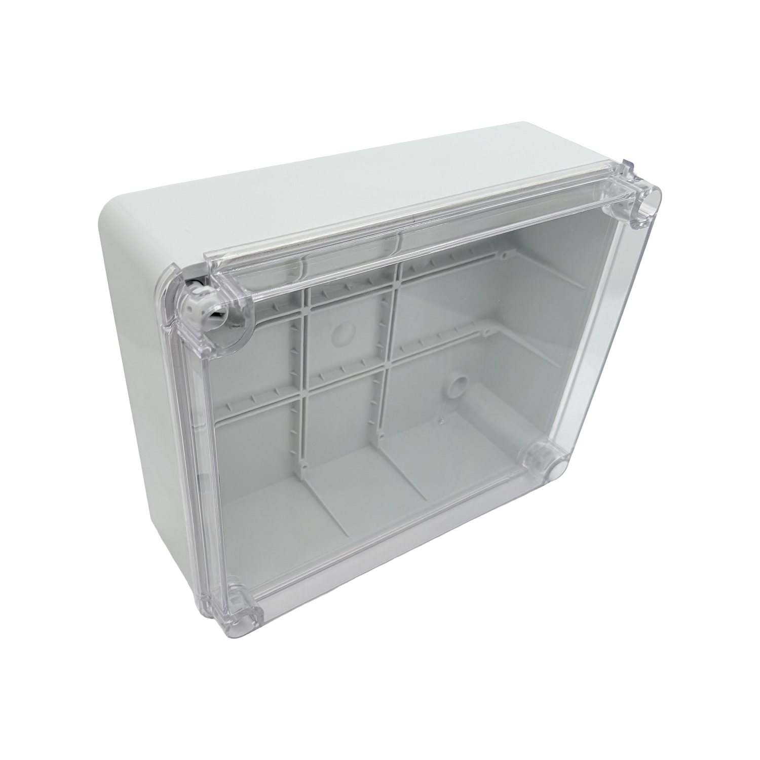 ARLI Abzweigdose IP67 Sichttür 250 x 200 x 90 mm Aufputz Feuchtraumdose transparent Deckel