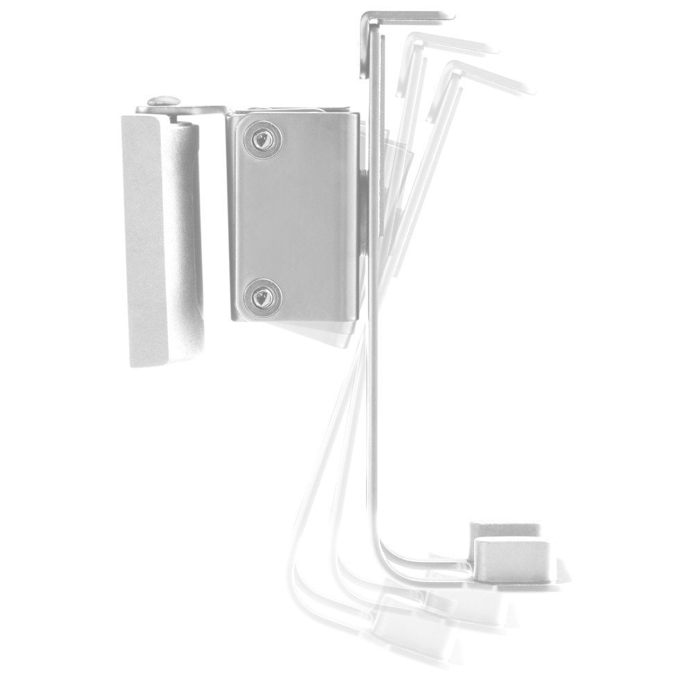 Lautsprecherhalter-12659-0 arli mywall lautsprcher SONOS ONE SL Play:1 wandhalterung boxenhalterung lautsprecherhalter boxen box wand halter halterung 2 x set pack Träger neigbar schwenkbar drehbar speaker einstellbar wandhalter weiss weiß wandmontage HS17