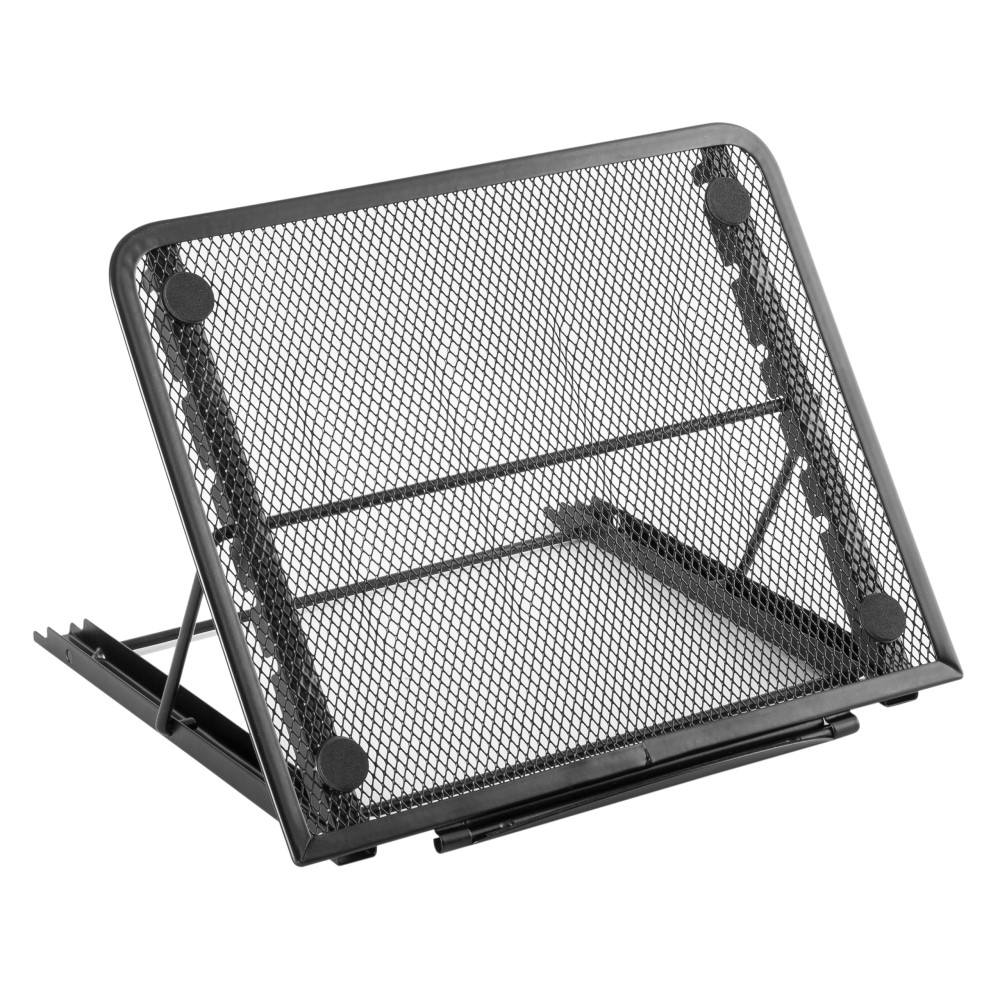 Tablet-halter-HT5 arli tablet notebook laptop ständer halterung belüftet verstellbar stand halter tisch office bürp profi ablage kühlung kühler  ipad i pad apple samsung mischpult dj controller pult laptophalter notebooks unterlage mywall my wall neigbar belüftung