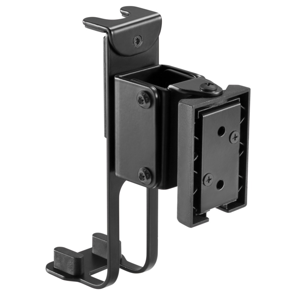 Lautsprecherhalter-12658-3 arli mywall lautsprcher SONOS ONE Play:1 wandhalterung boxenhalterung lautsprecherhalter boxen box wand halter halterung 2 x set pack Träger neigbar schwenkbar drehbar speaker einstellbar wandhalter schwarz wandmontage
