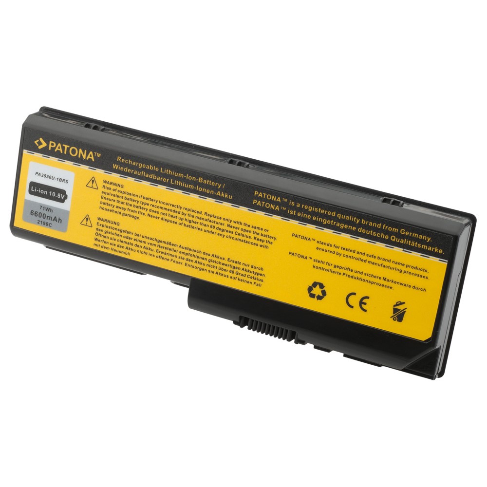 akku-toshiba-p200-2199-1 Akku Toshiba Equium P200 Satellite L350 L355 P200 P205 P300 P305 L350 P200 P300 X200 X205 original arli patona ersatzakku laptop notebook passend kompatibel PA3536U-1BRS PA3537U-1BAS PA3537U-1BRS PABAS10, PABAS101