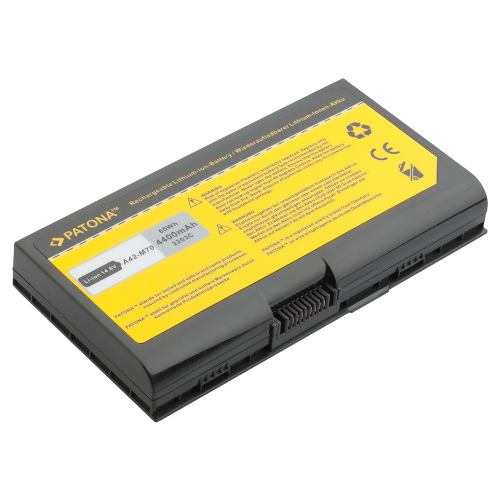 Akku Asus A32-F70 A41-M70 A42-M70 L0690LC L082036 F40 G71 G72 M70 N70 N90 X71 4400 mAh original arli patona ersatzakku laptop notebook P0004440 07G0165A1875 07G016WQ1865 15G10N3792T0 15G10N3792Y0 15G10N3792YO