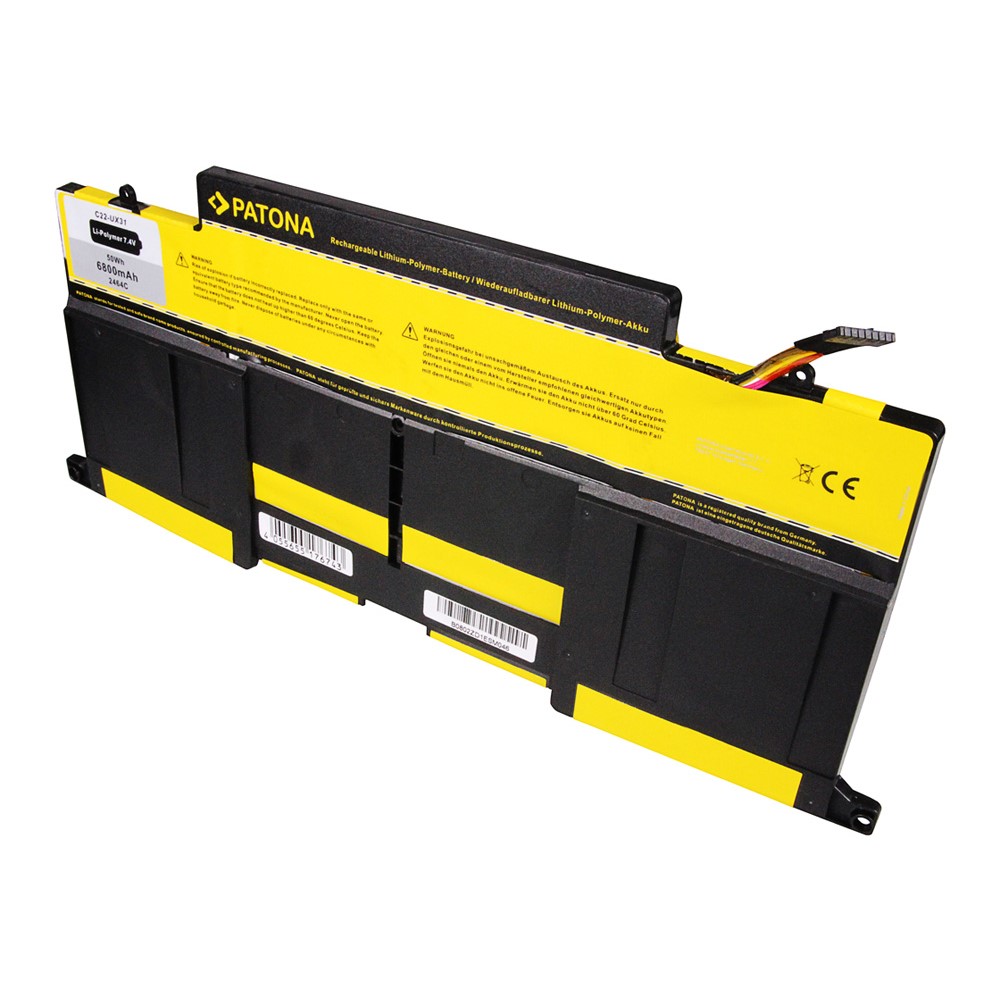 2464-1 Akku Akku für Asus UX21 Ultrabook UX21A UX21E UX21E-DH52 C23U C23UX21 C23-UX21 4800 mAh original arli patona ersatzakku laptop notebook 4800mAh batterie ZenBook Zen Utltra Book UX31 UX31A UX31E