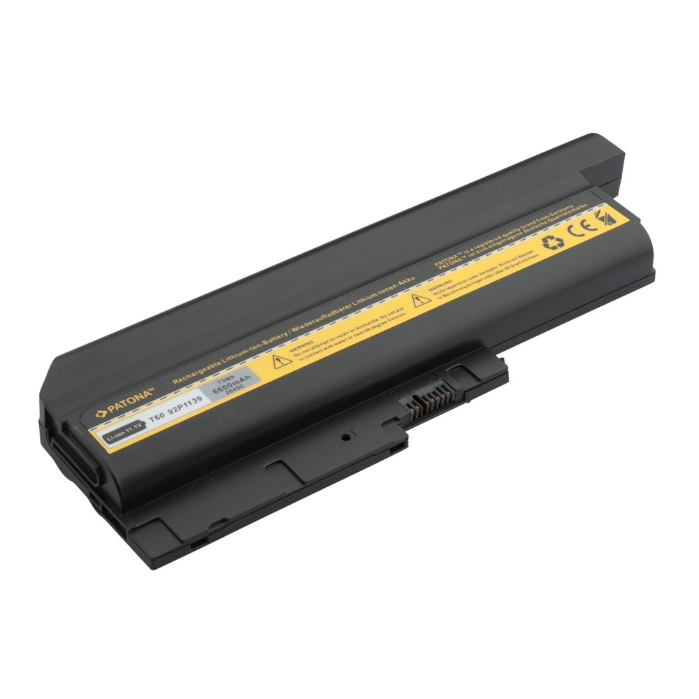 Akku IBM Lenovo ThinkPad T60 T61 R60 R60e 40Y6797 40Y6799 6600 mAh original arli patona ersatzakku laptop notebook ersatz akkus batterie battery 41N5666 ASM 92P1128 92P1130 92P1132 92P1138 92P1140 FRU 92P1127 92P1129 92P1131