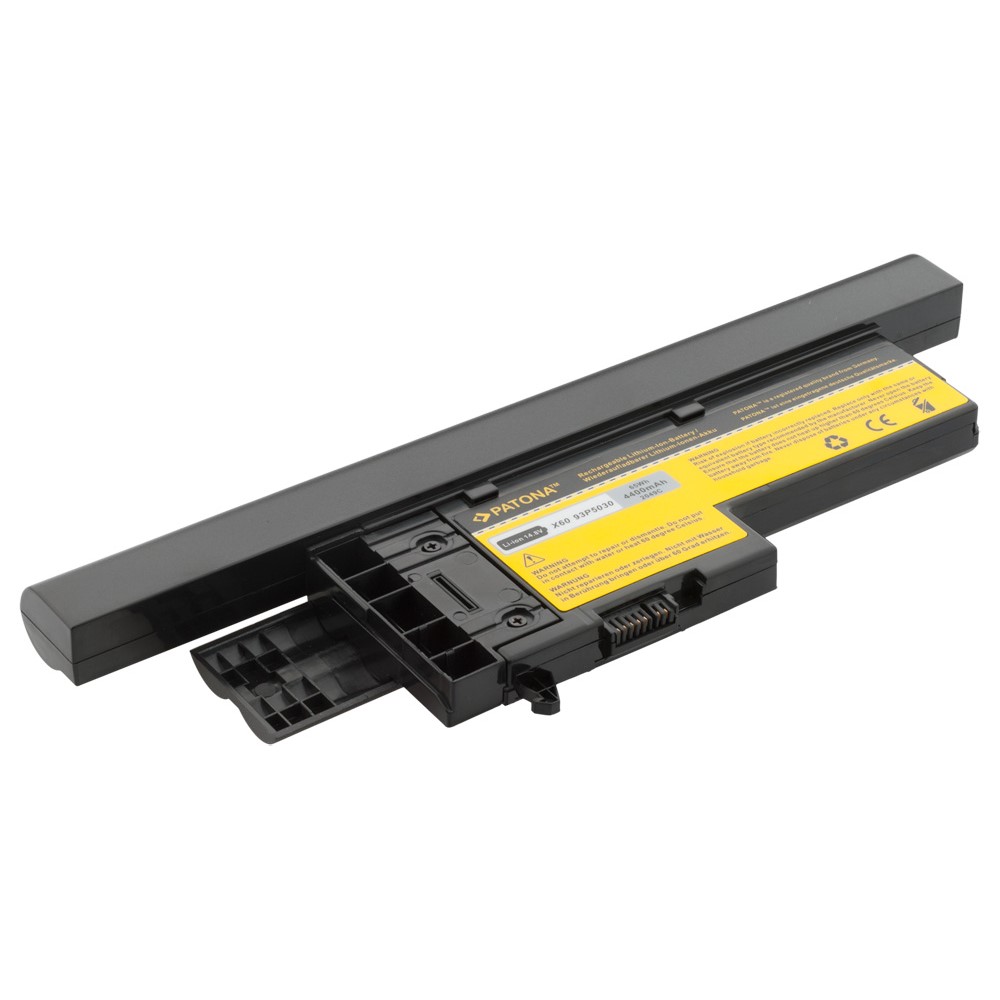 akku-ibm-x60-2049-2 Akku IBM ThinkPad X60 1706 1708 1709 2509 2510 X61 7673 4400 mAh FRU 92P1165 original arli patona ersatzakku laptop notebook ersatz akkus batterie battery