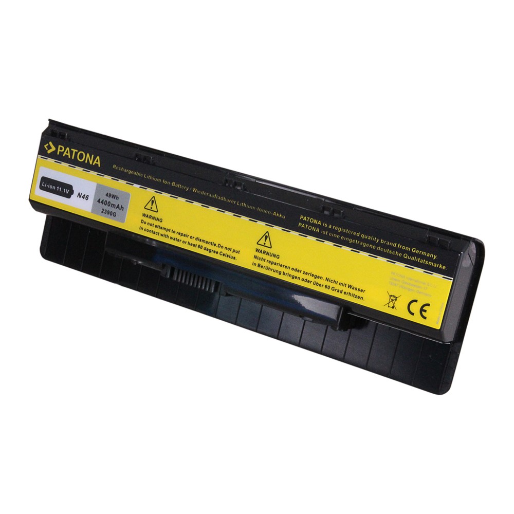 Akk Asus A31-N56 A32-N56 A33-N56 N46 N56 N76 N76V N56V 4400 mAh  original arli patona ersatzakku laptop notebook batterie battery 4400mAh N46V N46VJ N46VM N46VZ N56D N56DP N56V N56VJ N56VM N56VZ N76VM N76VZ