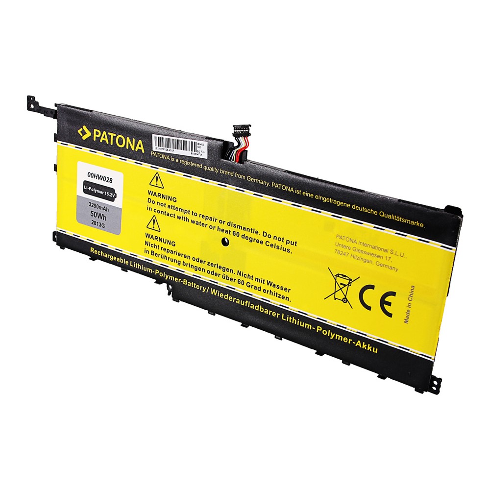 2813-2 Akku Lenovo ThinkPad X1 Carbon 2016 4th Yogo 00HW028 SB10F46466 3290 mAh original arli patona ersatzakku laptop notebook 20FB-0029AU 20FB-A004AU x 1 20FQA00HCD 0FC-001DAU 20FR-0026AU 20FQ-000VAU 20FR-0025AU