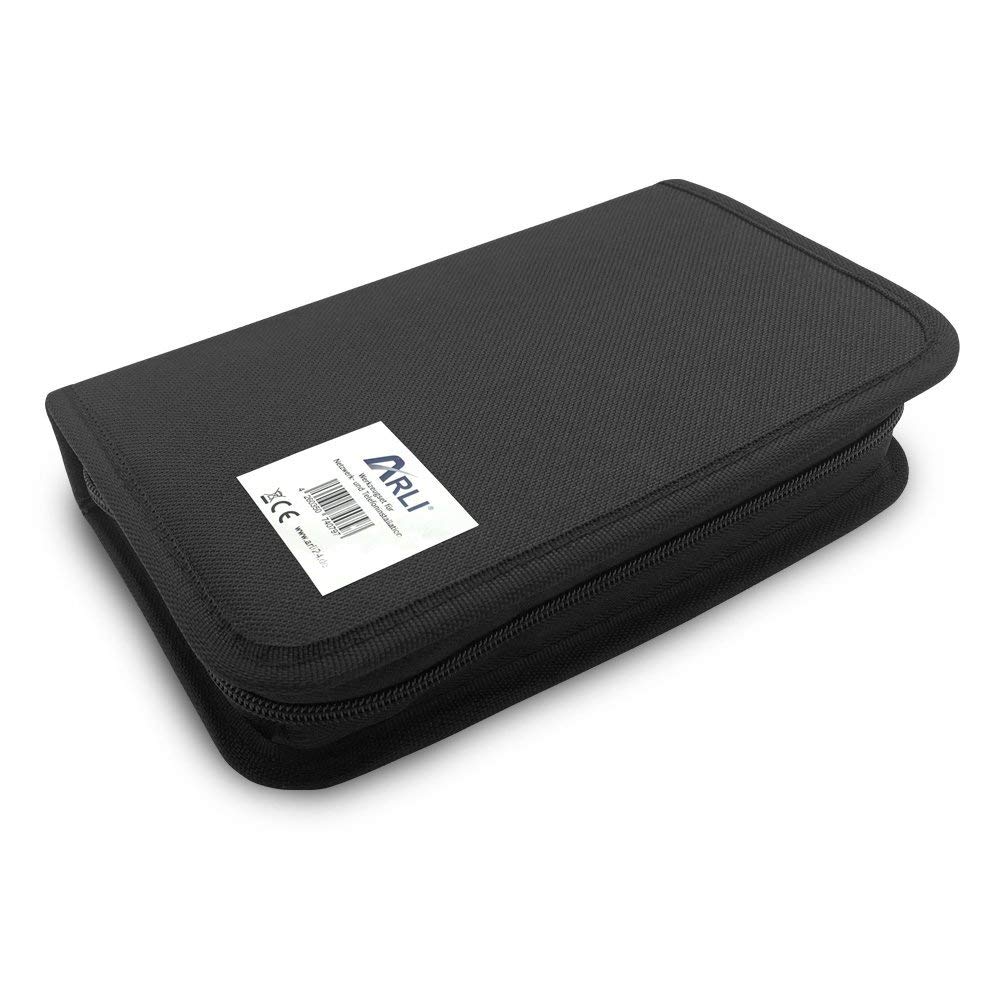 Netzwerktasche-6 rj45 Stecker arli netzwerkkabel lan kabel verbinder rj 45 kat cat 7 6a 6 awg23 8polig 8-polig crimpzange lan stecker werkzeug netzwerk lankabel patchkabel verlegekabel netzwerkset cat8 cat7a kupplung crimpen werkzeugset  patchfeld patchpanel