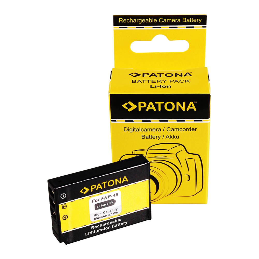 1201-1 Akku für Fujifilm QX1 QX2 Fuji NP-48 NP48 CS-NP48FU 850mAh