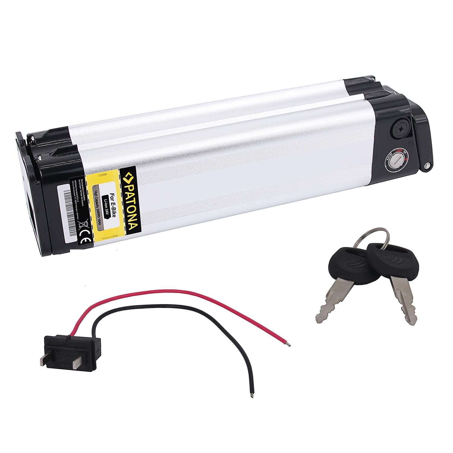 9889P Akku für Pedelec Prophete Onyx Cycle Aldi Alurex Praktiker Selgros E-Bike 24V 10Ah 10000mAh