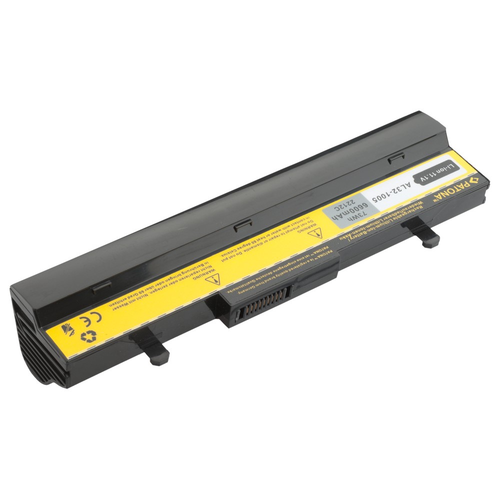 Akku Asus EEE PC AL31-1005 AL32-1005 ML32-1005 1005 1005HAB 1005HA 1001HA 6600 mAh original arli patona ersatzakku laptop notebook 0B2000KA0A 0B20-00KA0A 90OA001B9000 90-OA001B9000 990AAS168288,AL311005 AL321005 AL32-1005 PL321005 