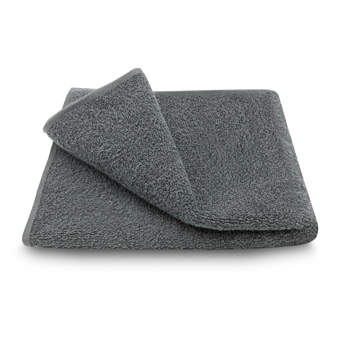 Anthrazit-gefaltet-handtuch arli handtuch handtuchset 100% baumwolle 6 handtücher set 6x badehandtuch duschhandtuch weiss schwarz anthrazit grau 50x90 50x100 saugfähig weich flusenfrei kordel auhänger sport frottee sauna fitness premium