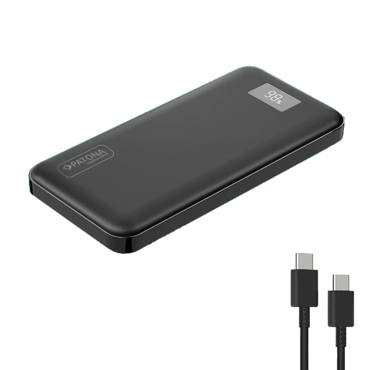 9998P Patona Premium Powerbank Stark 3.0 PD20W 10.000mAh – Leistungsstarkes, Kompaktes Ladegerät