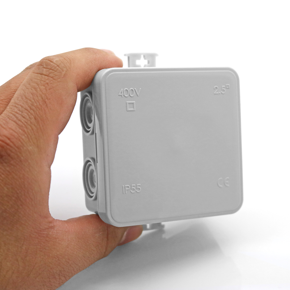 Abzweigdose-75x75x40-03 arli stromverteiler aufputzsteckdose abzweigdose verteilerdose außen aussen wasserdicht feuchtraumdose unterputz aufputz gehäuse kleinverteiler schaltschank ip54 ip65 kabel dose kabeldose außenbereich elektro keller