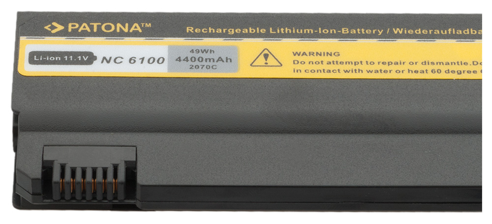 Akku HP Compaq NC6110 6910p 6710b 6710s 6715s NC6120 NC6230 NC6320 NX5100 4400 mAh original arli patona laptop notebook NC6105 NC6110 NC6115 NC6120 NC6200 NC6220 NC6230 NC6300 NC6320 NC6400 NX5100 NX6100 NX6105