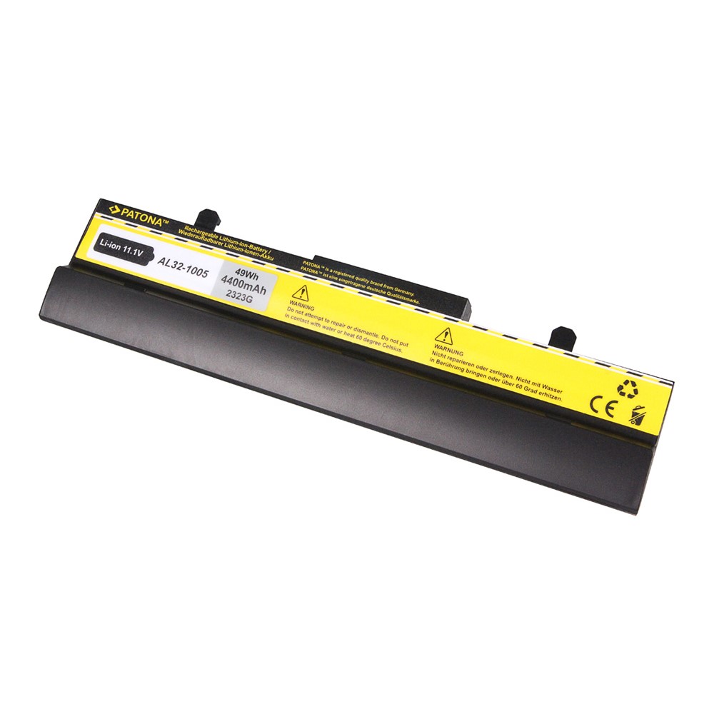 Akku Asus AL31-1005 AL32-1005 Eee PC 1005 1101 1101HA 105VWT 4400 mAh original arli patona ersatzakku laptop notebook batterie battery akkus 0B20-00KA0A PL32-1005 90-OA001B9000 990AAS168288 1101HA-MU1X 1101HA-MU1X-BK