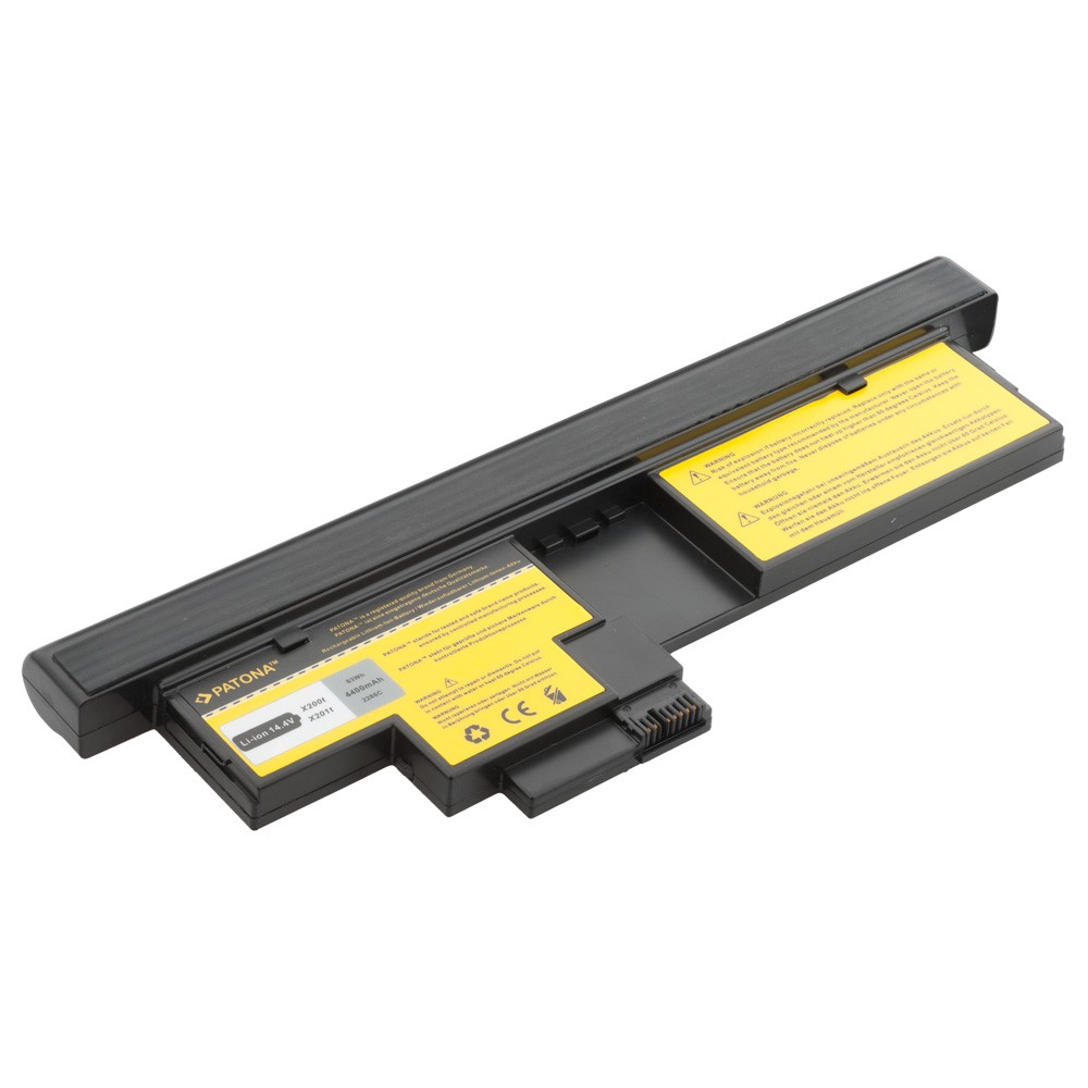 akku-lenovo-thinkpad-x200-2286-2 Akku Lenovo IBM Thinkpad X200 X201 Tablet PC 43R9256 43R9257 42T4564 4400 mAh original arli patona ersatzakku laptop notebook Tablet-PC