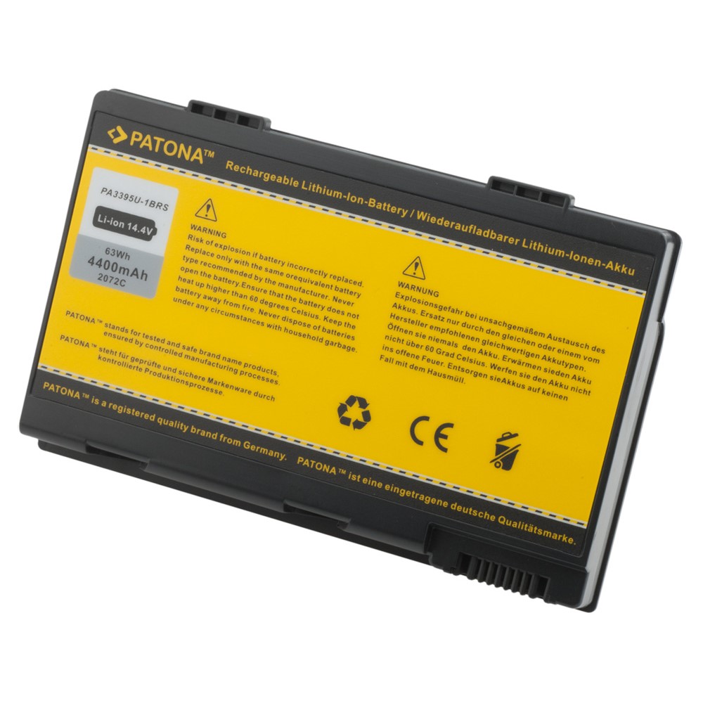 Akku Toshiba Satellite M30X M35X M40X Pro PA3395U PA3421U M 30 35 40 X 4400 mAh original arli patona ersatzakku laptop notebook PA3395U-1BRS PA3421U-1BRS ersatz akkus passend kompatibel 