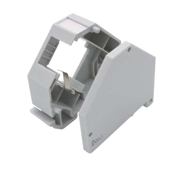 ARLI DIN rail adapter for RJ45 keystone module holder adapter for DIN rail